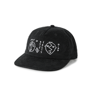 Polar Skate Co. Split in Half James Cap (Black)