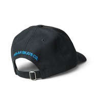 Polar Skate Co. Cap Data Face Cap (Black)