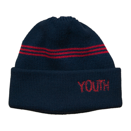 Youth Andrew Logo Beanie (Navy)
