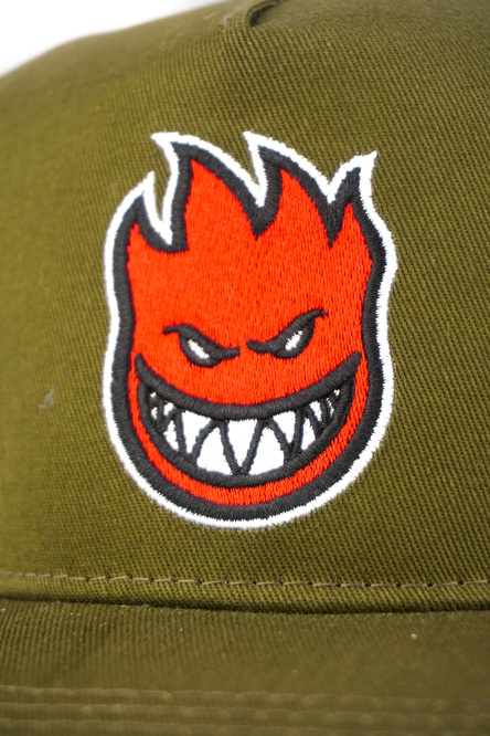 Spitfire Bighead Fill Snapback (Brown / Red)