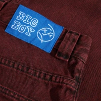 Polar Skate Co. Big Boy Pants (Red Black)