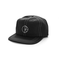 POLAR SKATE CO. BASIC HAT CONTRAST CAP (BLACK)