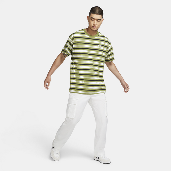 Nike SB Striped Skate Tee (Green / Asparagus)