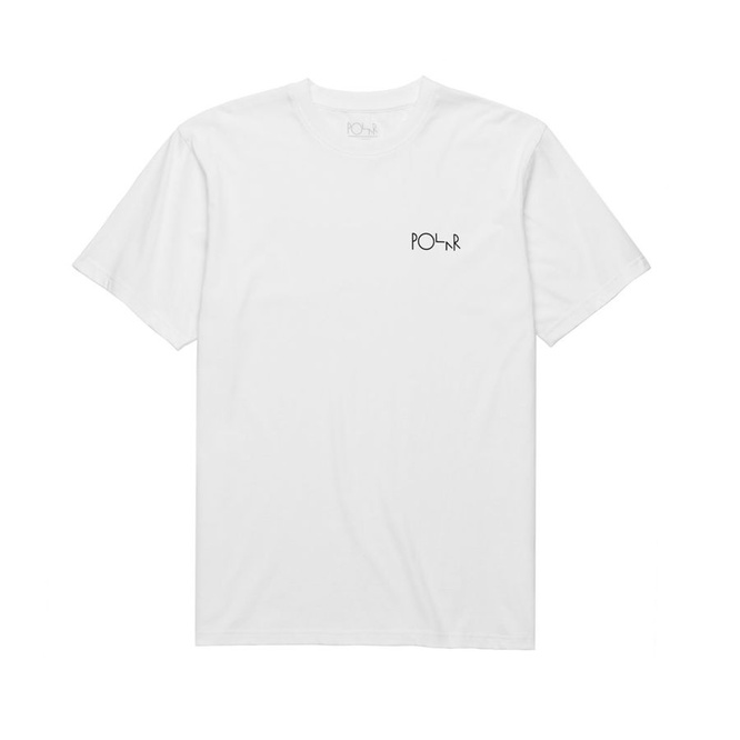 KOSZULKA POLAR SKATE CO. ESCAPE ROUTE FILL LOGO TEE (WHITE)