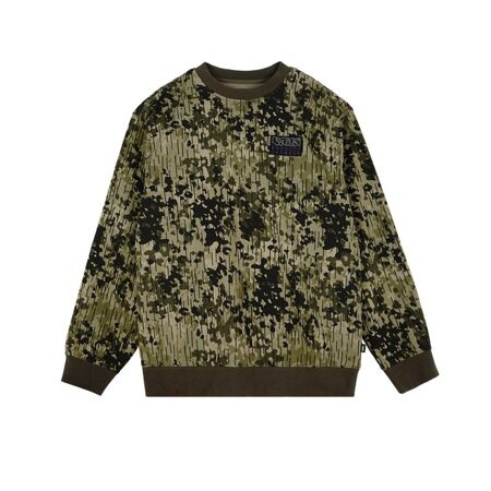 Vans Rain Camo Crew (Asphalt / Grape Leaf)