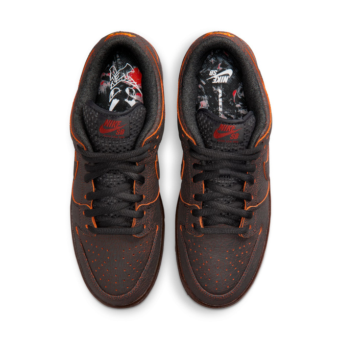 Nike SB Dunk Low Pro Premium (Dark Smoke Grey / Campfire Ornage / Black)