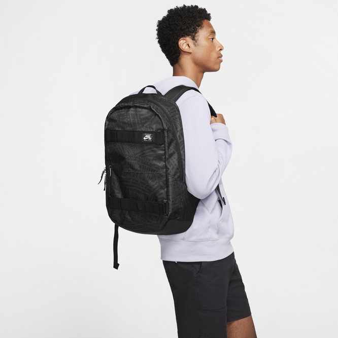 Nike SB Courthouse Backpack (Black / Black / White)