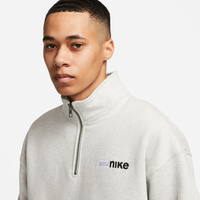 Nike SB Y2K 1/4-Zip Fleece Skate Pullover (Grey Heather)