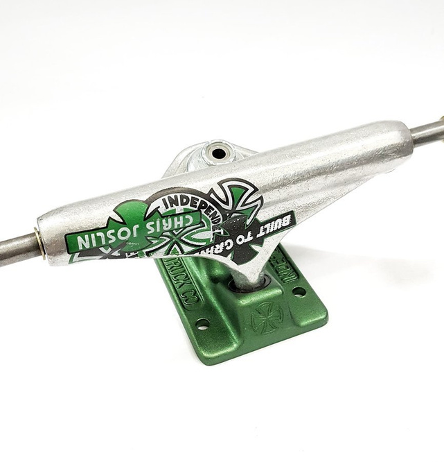 Trucki Independent Truck Co. Forged Hollow Chris Joslin (Silver / Green) 149