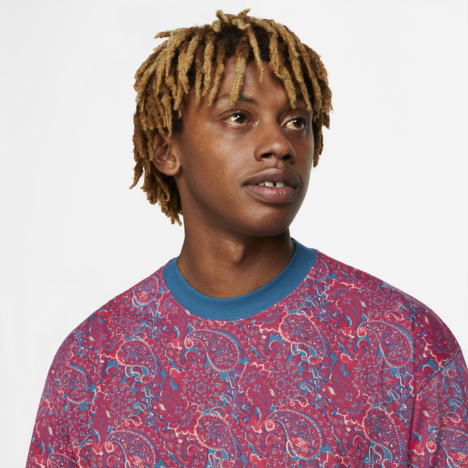 Nike SB Paisley Skate Tee (Mystic Hibiscus)