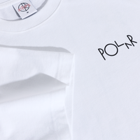 Polar Skate Co. Searching For Peace Fill Logo Tee (White)