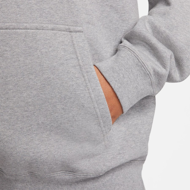 Nike SB Cain Skate Hoodie (Dark Gray Heather / White)