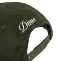 Dime Cursive D Baseball Cap (Forest)