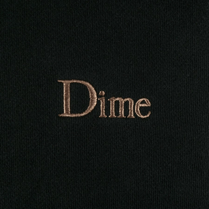 Dime Classic Small Logo T-Shirt (Black)