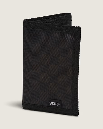 Vans Slipped Trifold Wallet (Black / Charcoal Grey)