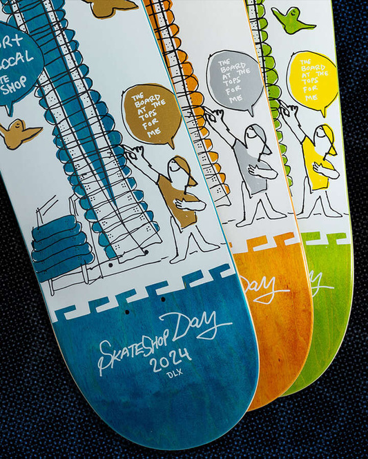 Deska Deluxe SF Skateshop Day 2024 Shop Keeper 8.06" x 31.8"