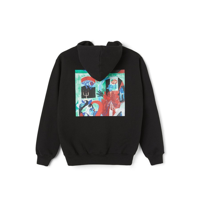 Polar Skate Co. sweatshirt Moth House Hoodie (Black)