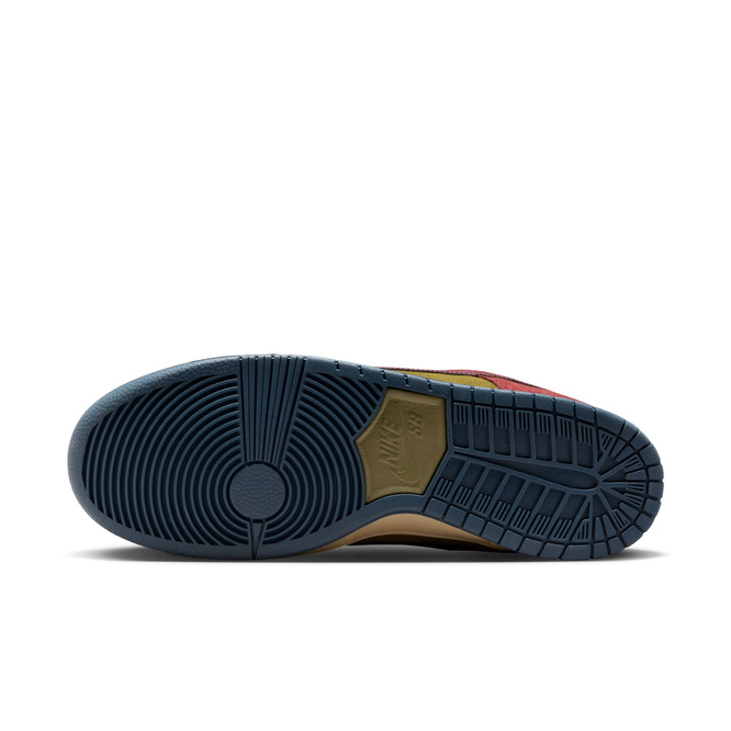 Nike SB Dunk Low Pro (Dark Team Red / Burgundy Crush / Olive Flak)