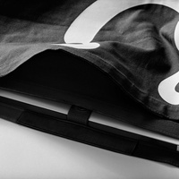 TORBA POLAR SKATE CO. HAPPY SAD TOTE BAG (BLACK)