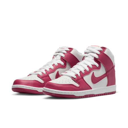 Nike SB Dunk High Pro ISO (Sweet Beet / White / Sweet Beet)