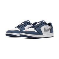 Buty Nike SB Air Jordan 1 Low (Midnight Navy / Metallic Silver / White)