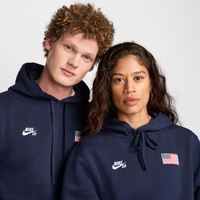 Nike SB Federation USA Skate Hoodie (Obsidian / White)