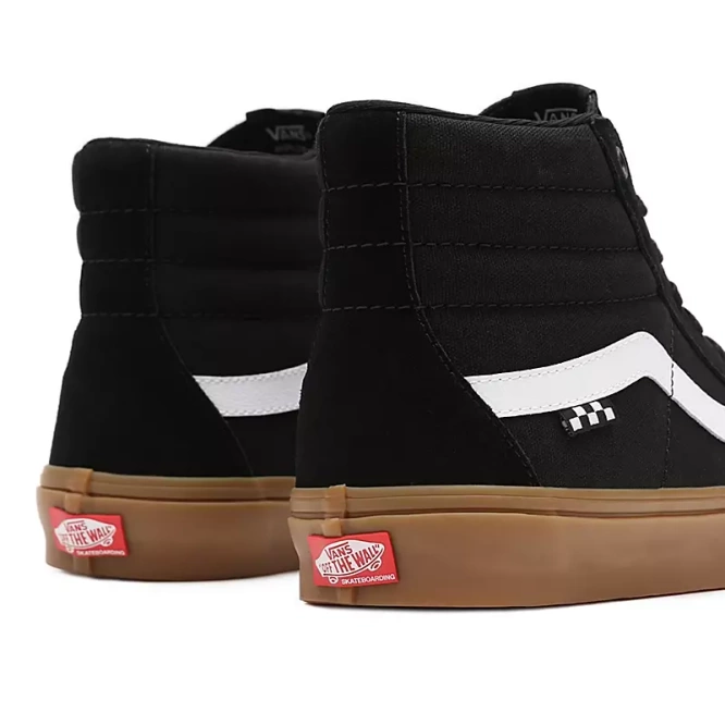 Vans Skate Sk8-Hi (Black/Gum)