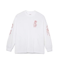 Polar Skate Co. Seen Better Days Longsleeve (White)