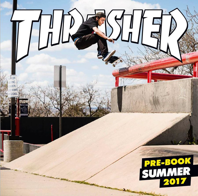 BLUZA THRASHER LIBERTY GOAT PULLOVER HOOD (BLACK)