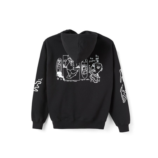 Bluza Polar Skate Co. Notebook Hoodie (Black)