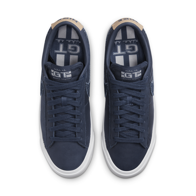 Nike SB Zoom Blazer Low Pro GT Premium (Midnight Navy / White)