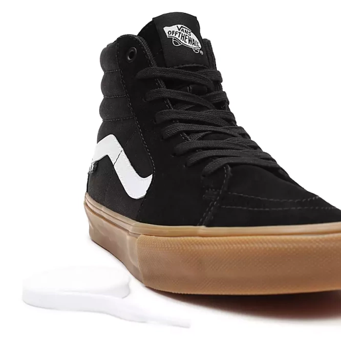 Vans Skate Sk8-Hi (Black/Gum)