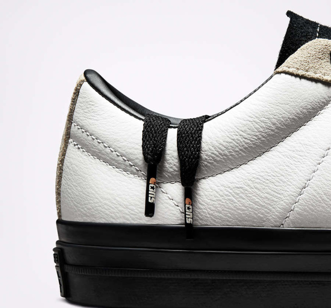Converse CONS x Carhartt WIP One Star Pro (White / Black / Gum Honey)