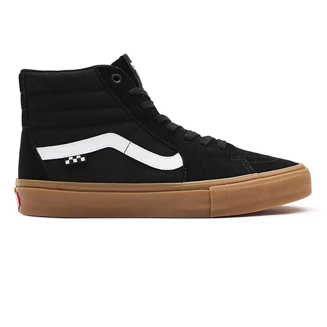 Vans Skate Sk8-Hi (Black/Gum)