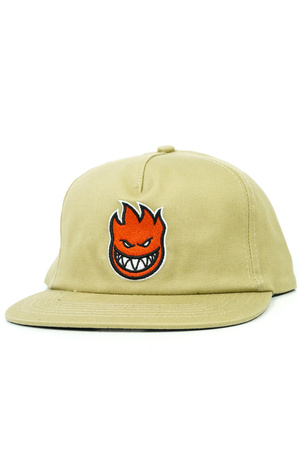 Spitfire Bighead Fill Snapback (Tan / Red)