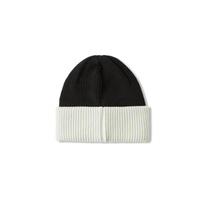 Polar Skate Co. Cap Double Fold Merino Beanie (Black/White)