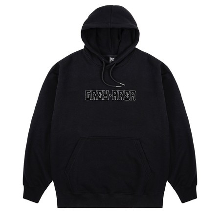 Grey Area Chenille Hoodie (Black)