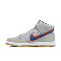 Nike SB Dunk High Premium "Mets" (Cloud Gray / Rush Blue / Team Orange / White)