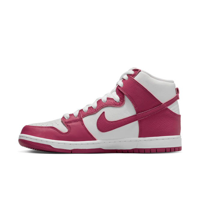 Nike SB Dunk High Pro ISO (Sweet Beet / White / Sweet Beet)