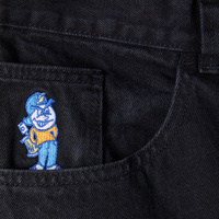 Polar Skate Co. Pants '93! Denim (Pitch Black)