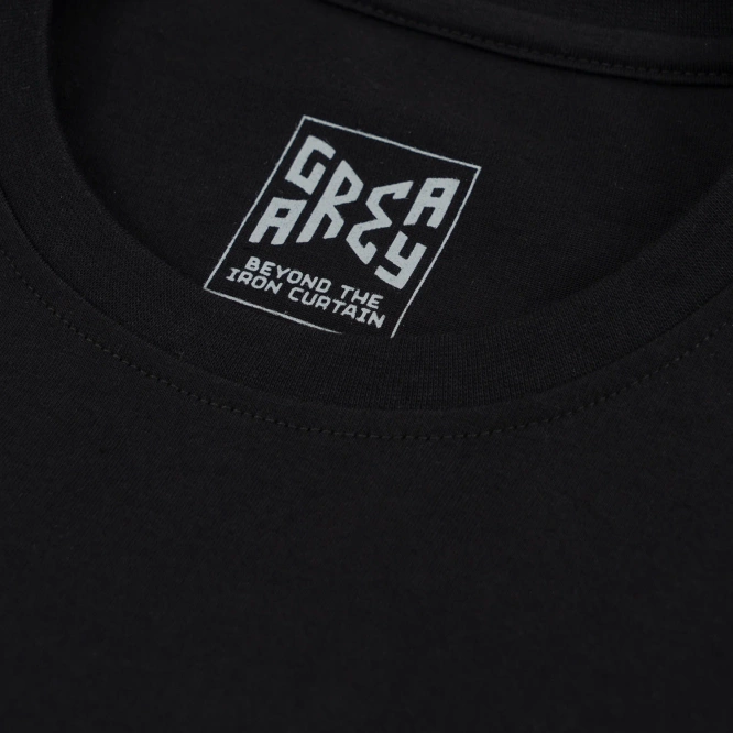 Grey Area Fourheader Tee (Black)