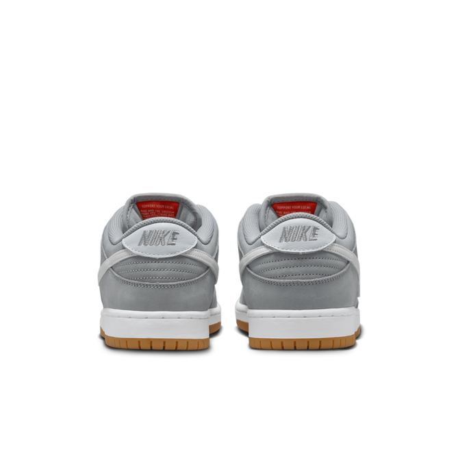 Nike SB Dunk Low Pro ISO (Wolf Grey / White)
