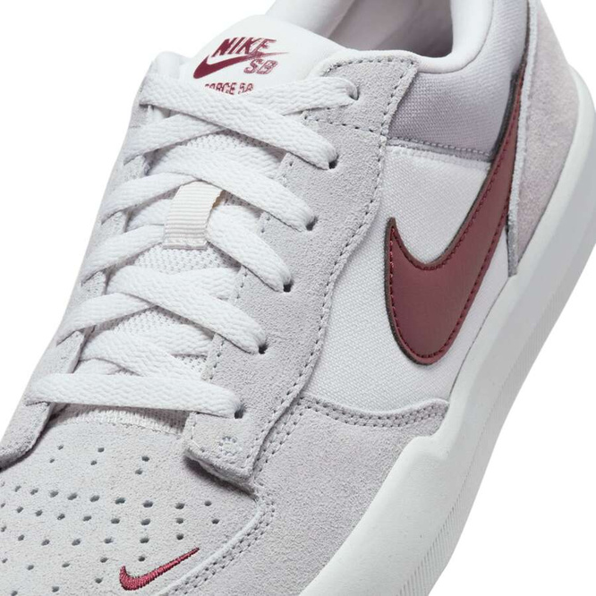 Nike SB Force 58 (Platinium Tint / Dark Team Red / Wolf Grey)