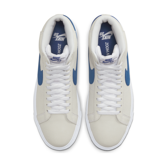 Nike SB Zoom Blazer Mid (White / Team Royal / Cerulean)