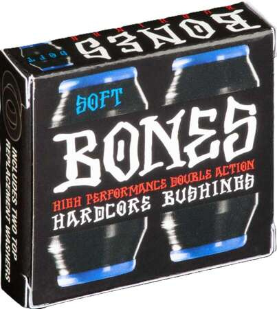 Bones Wheels Bushings SOFT (Black / Blue)