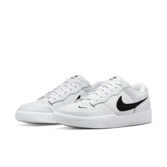 Nike SB Force 58 Premium (White / Black / White / White)