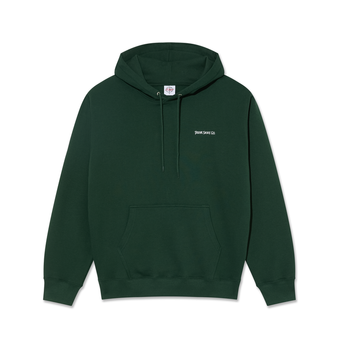 Polar Skate Co. Dual Living Dave Hoodie (Dark Green)