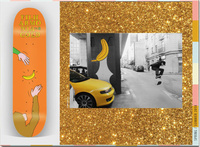 DECK FILHARMONIA SKATEBOARDS GOLD