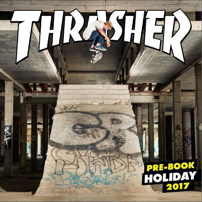 THRASHER RICHTER HOOD (BLACK)