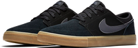 NIKE SB Portmore II Solar Black / Dark Gray shoes